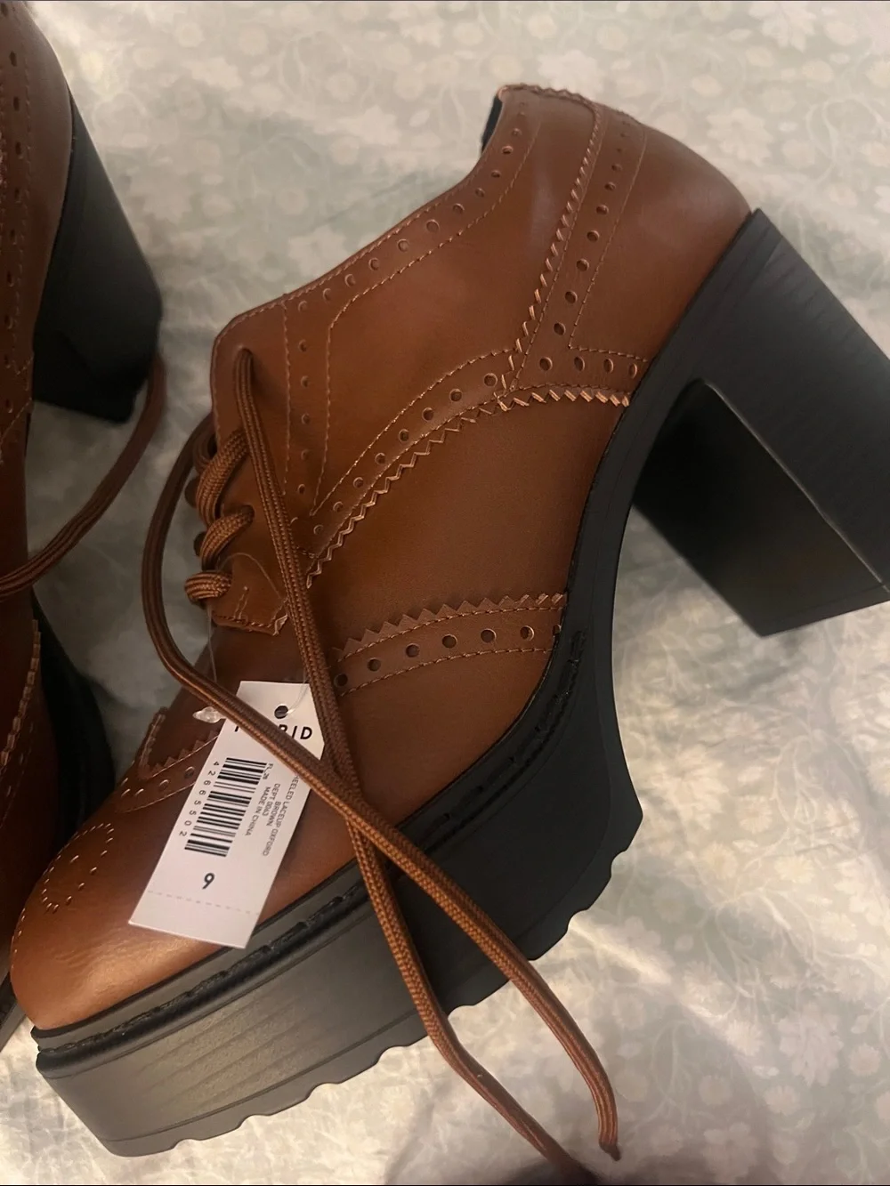 torrid Platform Heeled Oxfords